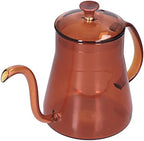 POCREATION High Borosilicate Glass Coffee Kettle, 600ml (Coffee) - Image 4
