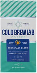 Cold Brew Organic Breakfast Blend Coffee, Medium Roast, Coarse Ground, 2 Lb by COLD+BREW+LAB