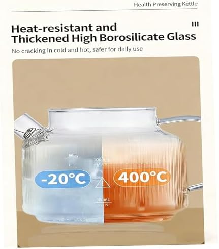 1.2L Glass Electric Kettle,Smart Microcomputer Temperature Control - Image 3