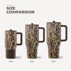 HydroJug Traveler 32oz, Insulated Tumbler with Handle & Straw, Woodland - Image 5