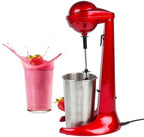 Powerful 100W Retro Milkshake Maker - 500ml Stainless Steel Frother for Milk, Frappe, Iced Coffee, Protein Shakes, Smoothies & Pancake Batter by Unknown