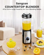 Sangcon Blenders for Kitchen, 5-in-1 Food Processor Combo for Smoothies Set - Image 2