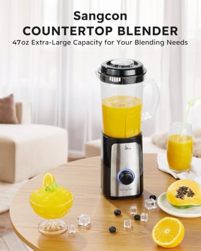 Sangcon Blenders for Kitchen, 5-in-1 Food Processor Combo for Smoothies Set - Image 2