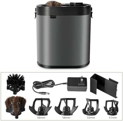 CAFEMASY Automatic Portafilter Cleaner Machine Electric Espresso Coffee Knock Box for Cleaning Espresso Coffee Puck Espresso Accessories Tools for Home or Commercial Coffee Bar - Image 6