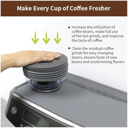 Compatible For Breville, Compatible For Sage, 8 Series Coffee Grinder, Single Dose Hopper Bellows Bean Bin Blowing Cleaning Tool - Image 5