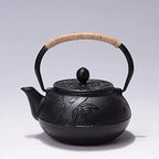 SGSG Japanese Tetsubin Tea Kettle Cast Iron Teapot Black 600ML by Unknown