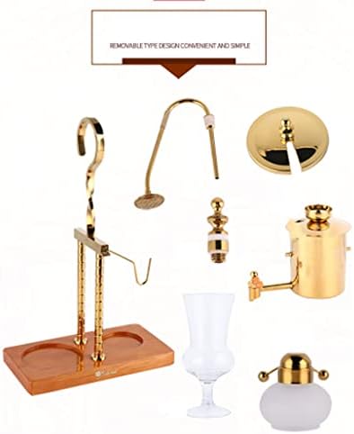 JITEM Cafetera Belgium Luxury Royal Family Balance Syphon Coffee Maker Siphon Brewer Elegant Design Retro Style with U Handle Glass Siphon Pot for Coffee or Tea - Image 3