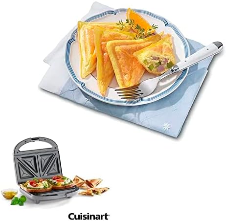 Cuisinart Sandwich Grill, Silver, WM-SW2N1NAS - Image 4