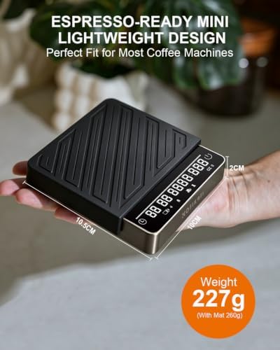 KOFIKOFI Coffee Scale with Timer, 0.1g Precision, 4 Modes, USB-C, 2000g - Image 5
