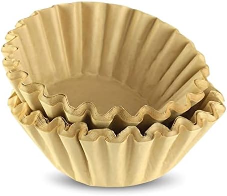 Coffee Filters Large Coffee Maker Filters Natural Unbleached Eco-Friendly Degradable Paper Basket by Unknown