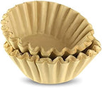 Coffee Filters Large Coffee Maker Filters Natural Unbleached Eco-Friendly Degradable Paper Basket by Unknown
