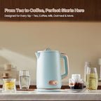 OLEGA Electric Tea Kettle: 1200W Fast Boil Electric Water Kettles 1.5L - Image 2