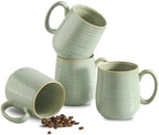 Coffee Mugs Set of 4, 15 Ounce Coffee Cups,Large Mug Set for Gifts by JINGUS