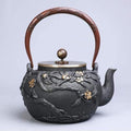 Cast Iron Tetsubin Teapot 1200ml Japanese Retro Handmade Tea Kettle With Infuser For Loose Leaf Tea Brewing by Unknown