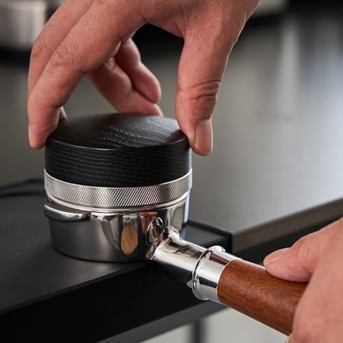58mm Coffee Distributor,Espresso Distribution Tool, Adjustable Depth Espresso Distributor Fits All 58MM Portafilter,espresso leveler compatible with Gaggia E61 58MM portafilter.(Black) - Image 2