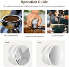 IKAPE Coffee Products, 49MM Coffee Distributor & Hand Tamper, Adjustable Depth Espresso Distributor Fits All 49mm Espresso Portafilter - Image 6