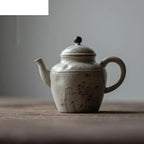 Tea Pots For Loose Tea 140ml Handdrawn Ink Tea Pot Japanese Coarse Pottery Teapot Vintage Tea Making Kettle Cafes Supplies Tea Infuser Pot - Image 3
