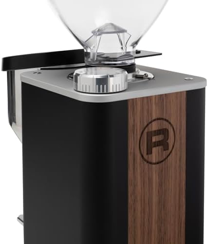Rocket Espresso Giannino Espresso Grinder | 55mm | Stepless | Programmable Dosing | Insulated Case | (Black/Wood) - Image 2