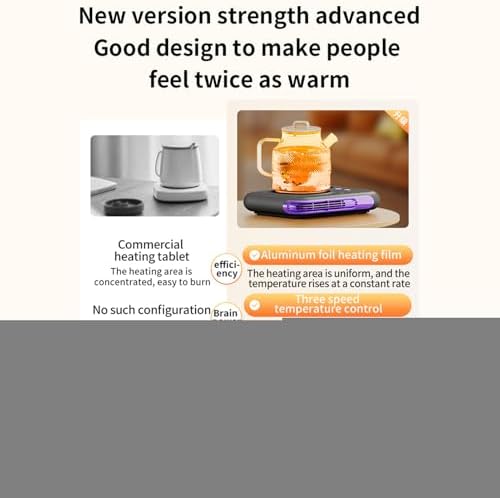 Mug Warmer Tea Coffee, Temperature Display, Auto Shut Off - Image 7