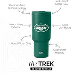 Simple Modern New York Jets Tumbler with Flip Lid, Straw 30oz | NFL - Image 2