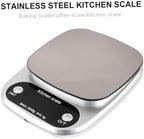 Stainless Steel Kitchen Scale LCD Display 0.1g Rechargeable 3kg - Image 4