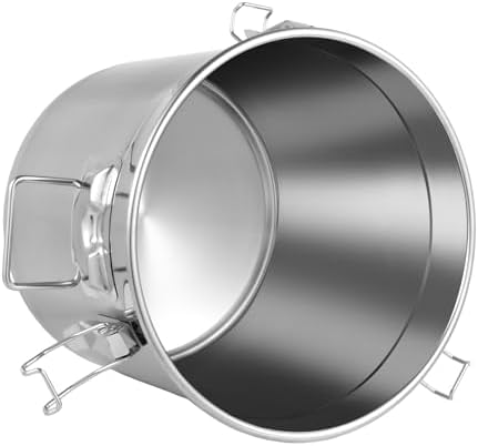 DYNAMI 8.7Gal 304 Stainless Steel Bucket Milk Can with Airtight Lid - Image 6