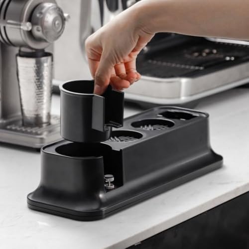 ABS Coffee Tamping Station Filter Tamper Holder Anti Slip Base Mat Stand for 51/54/58mm Coffee Portafilters Tamper and Distributor - Image 5