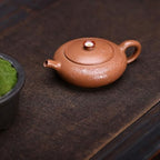Tea Pots For Loose Tea Handheld Flat Purple Clay Teapot Suitable For Single-person Tea Brewing Tea Infuser Pot - Image 6