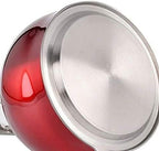Whistling Kettle Tea Kettle Stovetop Whistling Tea Kettle The Internal Whole Body is Electropolished, Not Easy to Scale, Easy to Clean, Healthy - Image 6
