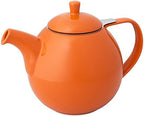 FORLIFE Curve Teapot with Infuser, 45-Ounce, Carrot by Unknown