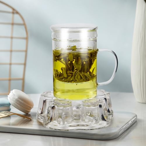 2-IN-1 Glass Tea Sets for Adults, Gifts for Tea Lovers - Image 6