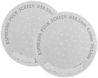 Titanium Coating Espresso Puck Screen 51/53/58.5mm Reusable Metal Filter 0.8mm Thickness Lower Shower Screen(2pcs 58.5mm) by Unknown