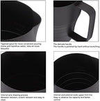 32oz Milk Frothing Pitcher, Stainless Steel Espresso Steaming Pitcher, Milk Frother Cup with Tapered Spout, Espresso Machine Accessories Thicken Coffee Milk Latte Art Jug Cup for Home, Coffee Shop - Image 6