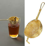 Handmade Copper Tea Infuser & Strainer | Fine Mesh Screen for Loose Leaf Tea/Tea Maker/Teapot | Reusable Tea Screen with Long Handle, Tarnish Protected - Image 3