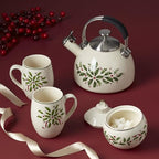 Lenox 892561 Holiday Tea Kettle, Christmas Theme - Image 5