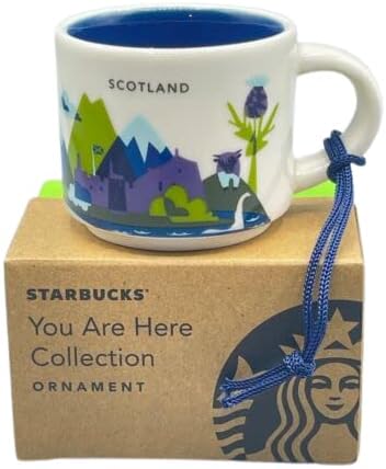 Starbucks You are Here Collection Scotland Espresso Cup / Ornament by StarbucksCoffee
