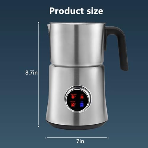 Full-Automatic Steam Boiling Water Frothing Machine,Milk Steamer,900ml Commercial Steam Milk Frother Machine - Image 2