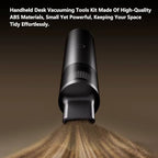 Coffee Grinder Vacuum Cleaner, Handheld Mini Vacuum for Coffee Grounds Cordless Vacuuming Tools Kit Rechargeable for Coffee Shop Home - Image 3