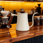 Gooseneck Kettle Pour Over Coffee Maker, White, 16oz/0.6L - Image 3