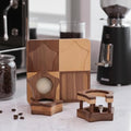 Modular Espresso Tamping Station, 4-in-1 Solid Wood Coffee Organizer, Tamping Station 51~54mm for Tamper & Portafilter, Espresso Tamp Stand for Home Barista by Unknown