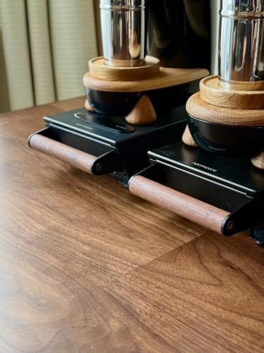 Normcore Espresso Knock Box, Under Grinder Knock-out Drawer with Walnut Wood Hand, Shock Absorbing Removable Knock Bar and Non-Slip Base, 304 Stainless Steel, Size: M - Image 3