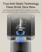 MOKKOM Conical Burr Coffee Grinder with Scale, 31 Settings for Espresso - Image 2