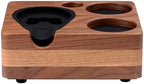 Normcore Compact Tamping Station, Espresso Tamper Station Base, Genuine American Walnut Tamper Holder, Portafilter Holder For 51mm 54mm Coffee Tamper, Distributor, Puck Screen, WDT and Portafilter - Image 5