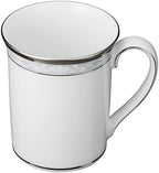 Noritake P91332/4336 Mugs (Pair) 310cc Hampshire Platinum 2 Piece Fine Porcelain - Image 5