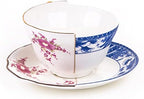 SELETTI Hybrid-Zenobia Porcelain Tea Cup with Saucer - Image 2