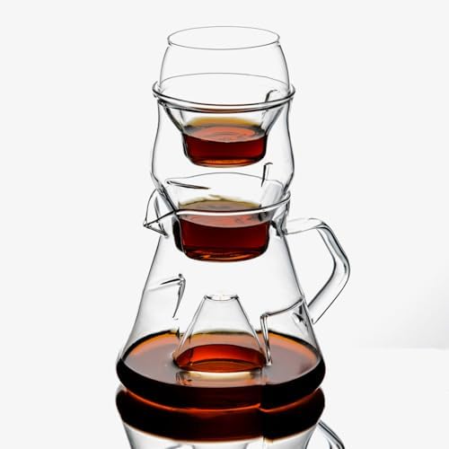ICOSA Brewhouse Avensi Wave Cyclone Coffee Server - Standard 18.6oz/550ml - Image 4