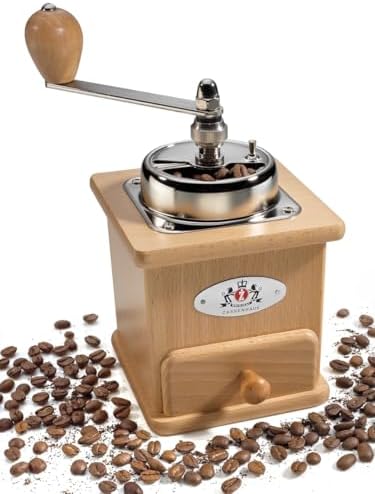 Zassenhaus Brasilia Black Coffee Mill/Grinder, Black Beech - Image 4