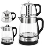 Turkish 3L Tea Maker for Home & Kitchen, Electric Double Pot Keep Warm by Unknown