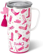 Swig Life 22oz Insulated Travel Mug with Handle & Lid, Let's Go Girls by SwigLife