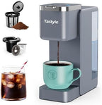 Tastyle Single Serve Coffee Maker for K Cups and Grounds with 3 Brew Styles by Tastyle